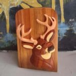 Buck Deer in The Woods Hand-Carved Puzzle Box - Stash Box Dan