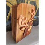 Buck Deer in The Woods Hand-Carved Puzzle Box - Stash Box Dan