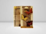 Butterflies are Free Hand-Carved Puzzle Box - Stash Box Dan