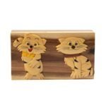 Copy Cat Hand-Carved Puzzle Box - Stash Box Dan