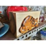 Crazy Cat Hand-Carved Puzzle Box - Stash Box Dan