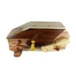 Graduation Cap Hand-Carved Puzzle Box - Stash Box Dan