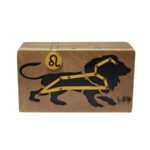 Leo Zodiac Hand-carved Puzzle Box - Stash Box Dan