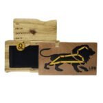 Leo Zodiac Hand-carved Puzzle Box - Stash Box Dan