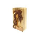 Palm Tree Hand-carved Puzzle Box