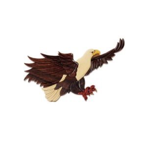 Soaring Eagle Hand-Carved Wall Art - Stash Box Dan